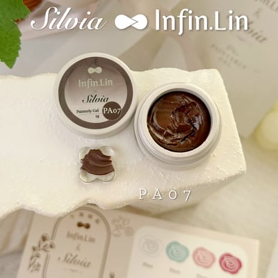 infin.Lin｜彩色甲油膠-午後庭院油畫膠（PA01-PA08）10